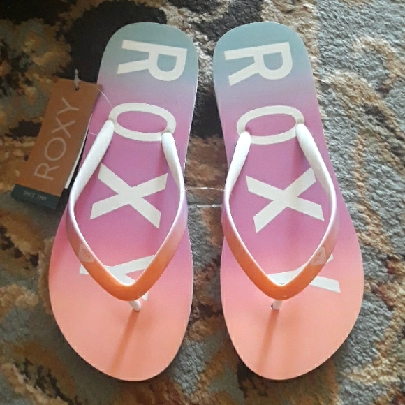 4x*Host Pick*Roxy adorable flip flop sandals - Picture 16 of 16
